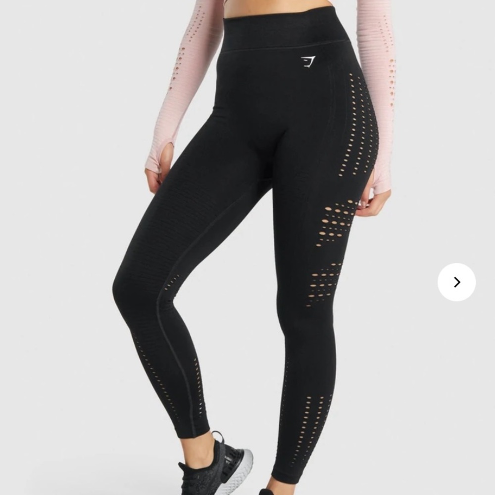 Gymshark glow seamless tights size S